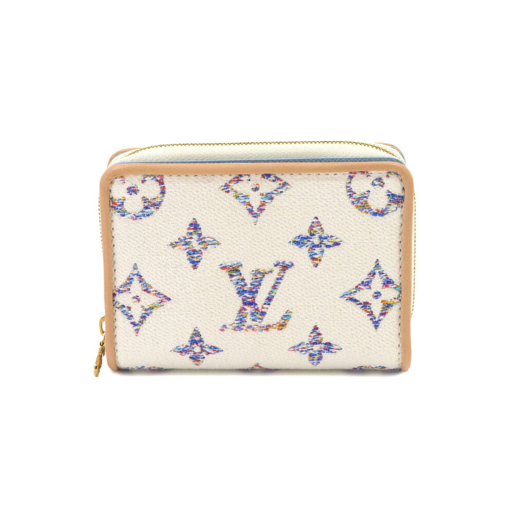 Louis Vuitton Monogram Jacquard Portefeuille Lou Bi-fold Wallet, Multicolor M...